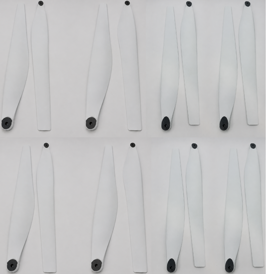 T50 Full Set of Propellers (White)