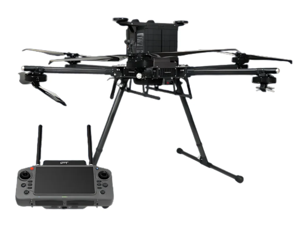 Inspired Flight IF1200A Hexacopter with GS-ONE Ground Control Station (NDAA BLUE UAS)