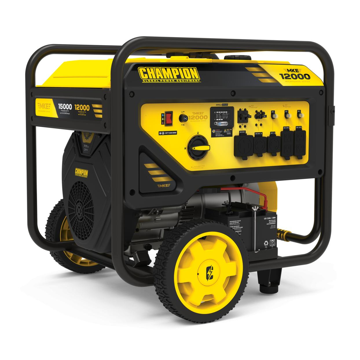 12,000W Electric Start Generator with CO Shield®